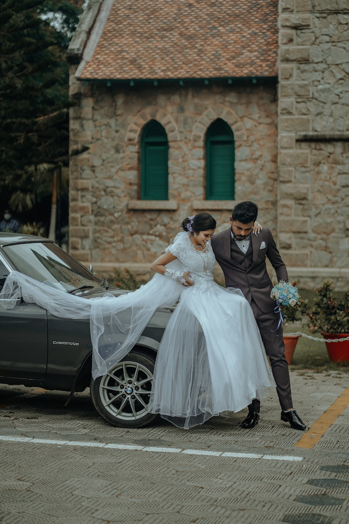 Christian wedding celebration